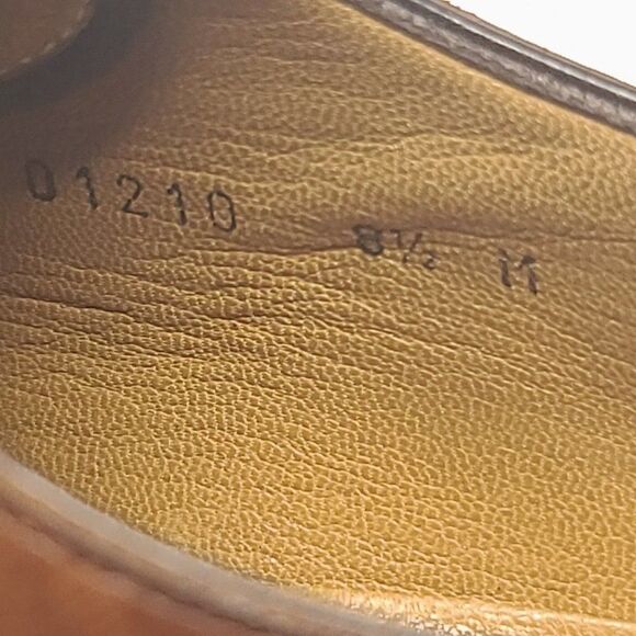 Bruno Magli Cristoforo Brown Italian Leather Oxford Shoes, Size 8.5 main image 11